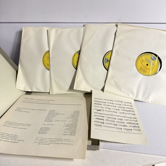 4 LP LINEN BOX DGG TULIP Strauss FRAU OHNE SCHATTEN Alle Hersteller 138 911/14 - Picture 5 of 11